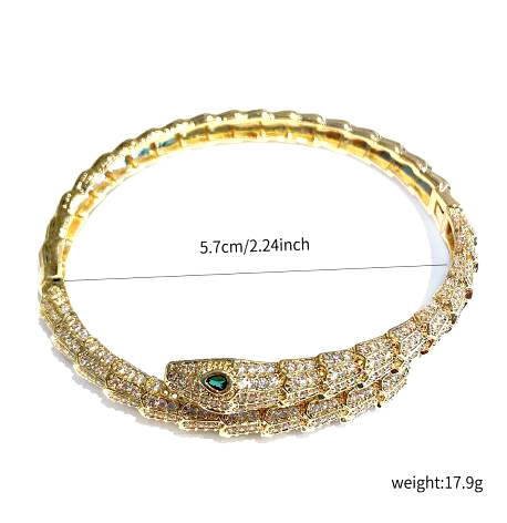 Green Snake Bracelet